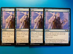MTG 4x Opt # 59 Core Set 2021 M21 Pauper Modern Magic the Gathering x4 NM - Image 1