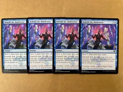 MTG 4x Behold the Multiverse # 46 Kaldheim Pauper Magic the Gathering x4 LP - Image 1