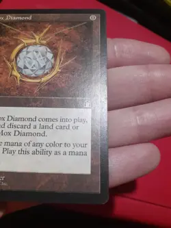 Mox Diamond Stronghold MTG Magic the Gathering Rare Artifact LP+ Reserved List - Image 2