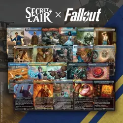 Magic The Gathering Secret Lair x Fallout The Vault-Issue Non-Foil Bundle +Promo - Image 2