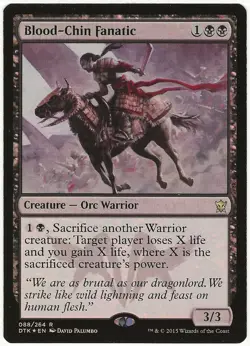 Blood-Chin Fanatic Dragons of Tarkir Light Play MTG Magic DNA GAMES - Image 1