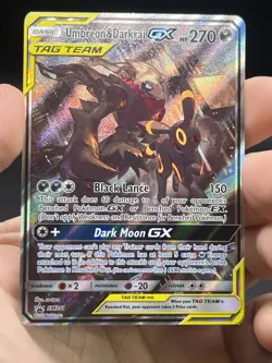 Umbreon & Darkrai GX SM241 Tag Team Promo Pokemon Sun & Moon English NM - Image 3