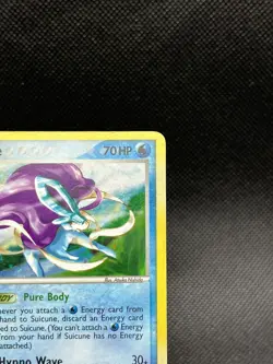 Pokemon TCG - Suicune 030 WOTC- Black Star Promo Holo - MP + - Image 3