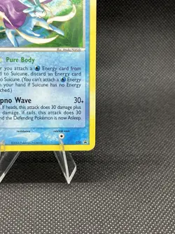 Pokemon TCG - Suicune 030 WOTC- Black Star Promo Holo - MP + - Image 4