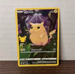 Pokemon Pikachu 005/025 Celebrations Holo Rare Full Art Basic 60 HP EN - Image 1