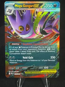 2025 Pokemon Mega Gengar ex #056 (056/094) - Phantasmal Flames - Image 1