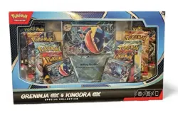 Pokemon TCG Greninja Ex & Kingdra Ex Walmart Exclusive Special Collection Box - Image 1
