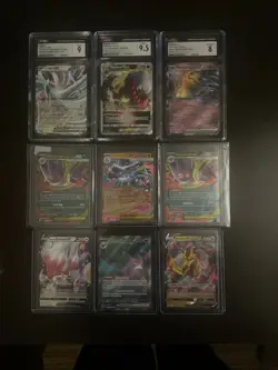 Pokemon CGC Slabs & Hits Lot Charizard Gengar Giratina Bundle - Image 1