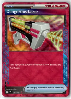 Dangerous Laser ⭐ 058/064 Holo ACE SPEC Rare Shrouded Fable 2024 Pokemon NM - Image 1