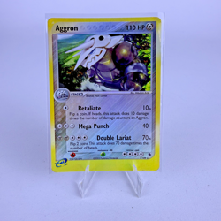 Pokemon TCG Reverse Holo Rare Aggron Ruby And Sapphire 1/109 LP/MP - Image 1