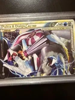 Pokemon Triumphant Palkia & Dialga Legend Top #101 PSA 10 With SWIRL - Image 4