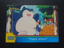 2000 Topps Pokemon Series 3 #OR11 Snack Attack Blue Logo 1st Orange Island Three - Image 1