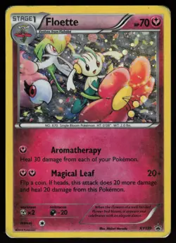 FLOETTE XY139 PROMO XY BLACK STAR PROMOS POKEMON HOLO HP - Image 1