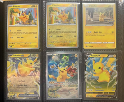 Pokemon TCG 6x Pikachu card Lot - Image 1