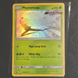 Pheromosa SV5/SV94 SHINY HOLO ALTERNATE ULTRA RARE Hidden Fates Pokemon NM 2019 - Image 1