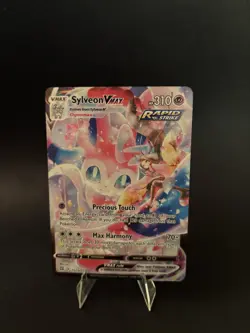 Pokemon Sylveon VMAX Trainer Gallery Holo Card TG15/TG30 Swsh09 Brilliant Stars - Image 1