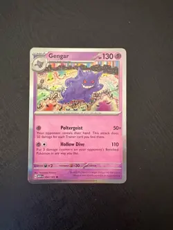 Gengar 151 Holo Rare Pokemon TCG 094/165 Scarlet & Violet - Image 1