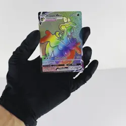 Flapple VMAX 164/163 Holo Rainbow Pokemon Fast Ship W/New Top Loader & Sleeve - Image 2