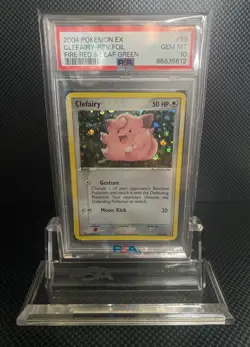 Pokemon Clefairy Fire Red & Leaf Green Reverse Foil PSA 10 - Image 1