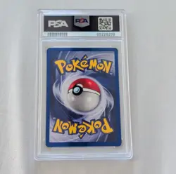 Pokemon Espeon 1/75 Neo Discovery Holo Rare Unlimited PSA 8 2001 - Image 2
