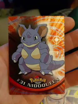 Nidoqueen #31 • Topps Blue Logo Foil • Pokemon TV Animation Edition Holo • LP - Image 1