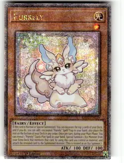 Yugioh! Purrely - RA02-EN018 - Quarter Century Secret Rare - 1st Edition NM - Image 1