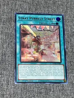 Yu-Gi-Oh! Stray Purrely Street MP24-EN289 Ultra Rare 1st Edition NM - Image 1