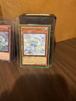 Yu-Gi-Oh Mulcharmy Purulia MP25-EN085 Prismatic Secret Rare 1st Edition + Common - Image 3