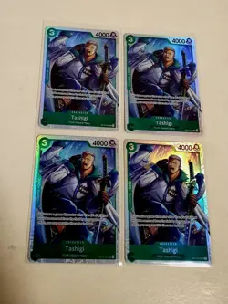 4x One Piece OP10-032 SR Tashigi - English - Foil - Playset - TCG - NM/M - Image 2