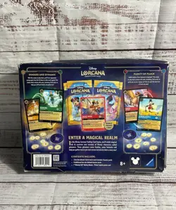 Disney Lorcana Trading Card Game 2 Decks 4 Booster Packs 1 Promo Card Sealed - Image 5