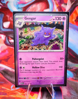Multi SWIRL - Gengar 94/165 Cosmos Holo Pokemon 151 NM Card Sam’s Club Exclusive - Image 2