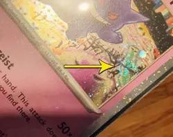 Multi SWIRL - Gengar 94/165 Cosmos Holo Pokemon 151 NM Card Sam’s Club Exclusive - Image 4