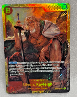 OP08-118 Silvers Rayleigh SEC Alt Art One Piece TCG English Card Two Legends - Image 1
