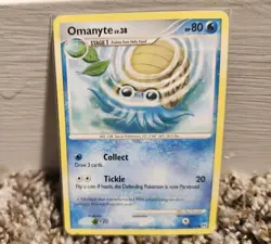 Omanyte Arceus 70/99 Common Regular Finish Pokemon Card LP - Image 1