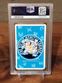 1998 Pokemon Metapod Blue Back Poker Playing Card 2 of Diamonds - PSA 10 - Image 2
