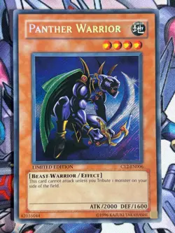Panther Warrior CT2-EN006 LIMITED EDITION YuGiOh Card - Image 1
