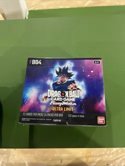 Dragon Ball Card Game Fusion World Ultra Limit FB04 Booster Box ENGLISH - Image 1