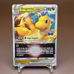 Pokemon card - Dragonite Vstar - SWSH236 Black Star Promo Pokemon - Image 1