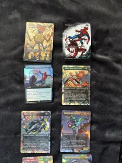MTG Marvel Spider-Man Lot (35 Cards) – Foils, Venom, Miles, Goblin, Carnage - Image 4