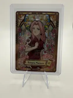 Sakura Haruno NARUTO NRSA01-SP-003L5 Naruto Kayou Card - ENGLISH - Heaven Scroll - Image 1