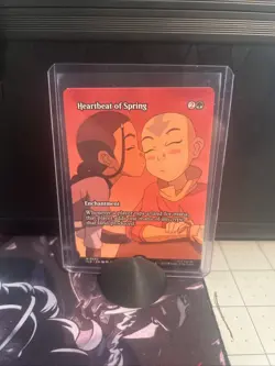 MTG: Avatar: The Last Airbender: Eternal Legal- Heartbeat of Spring (Borderless) - Image 1