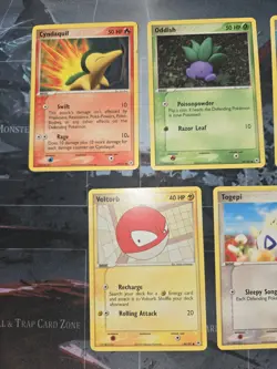 Togepi, Oddish, Voltorb, Totodile, Cyndaquil Hidden Legends Card Lot Pokemon - Image 3