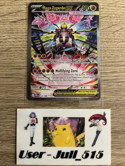 Pokemon TCG Mega Zygarde ex 120/088 Special Illustration Rare Perfect Order NM - Image 1