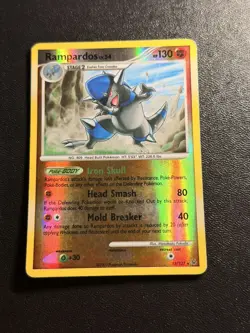 Pokemon Rampardos Platinum 13/127 REVERSE HOLO MP - Image 1