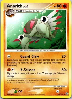 Anorith 46/146 Uncommon Legends Awakened Pokemon Near Mint - Image 1