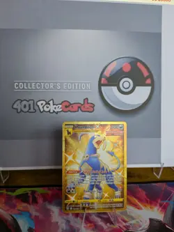 Pokemon TCG Houndoom 179/163 Gold Secret Rare SWSH Battle Styles NM+ - Image 1