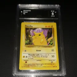 Pokemon Pikachu 27/53 Wotc Promo Regular GMA Graded 1999 English - Image 1