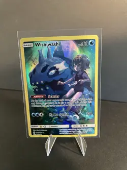 Pokemon TCG Wishiwashi Cosmic Eclipse 240/236 Holo Secret Rare - Image 1
