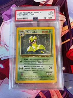 Victreebel Holo 14/64 Jungle Pokemon PSA 9 - Image 1