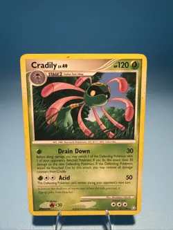 Cradily 21/146 Non Holo Rare Diamond & Pearl Legends Awakened Pokemon 2008 MP - Image 1